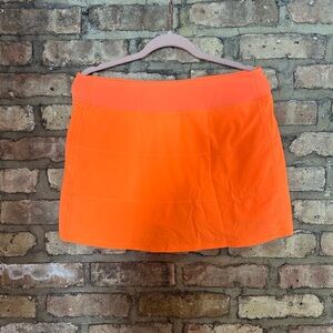 CRZ YOGA Bright Orange Skirt